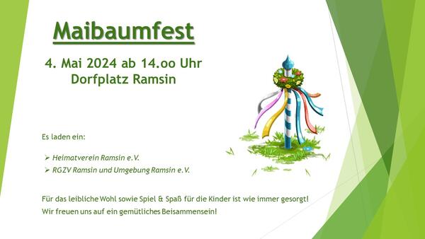 Maibaumfest 04.05.2024