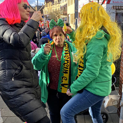 Bild vergrößern: Karnevalsumzug in Sandersdorf Brehna am 19. Februar 2023