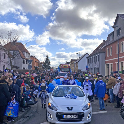 Bild vergrößern: Karnevalsumzug in Sandersdorf-Brehna am 19. Februar 2023
